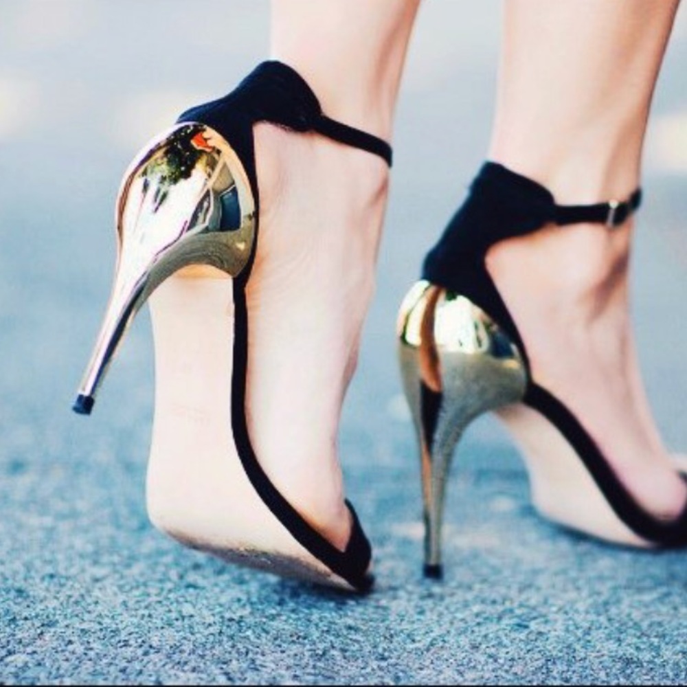 Zara ankle strap sandals